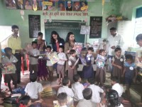 School stationery distribution program Takechiwadi
